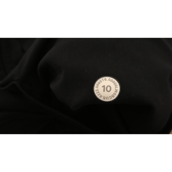 Lululemon Crop II 19" *Non-Reflective Black - Size 10 - Picture 5 of 9